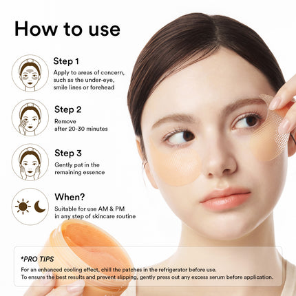 Abib Glutathione Kojic Acid Eye Patch Vita Jelly 84g 60ea