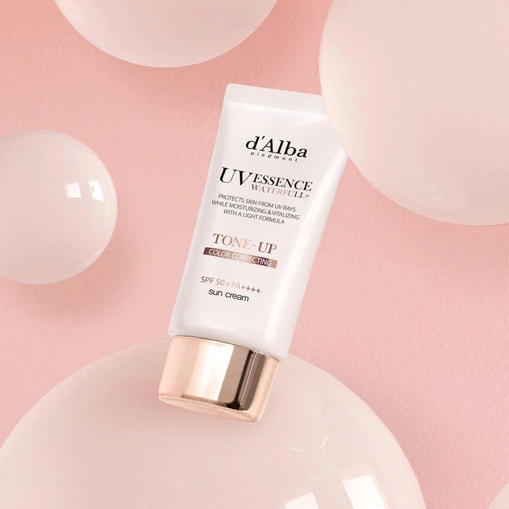 d'Alba Protector solar Tone Up Waterfull SPF50+