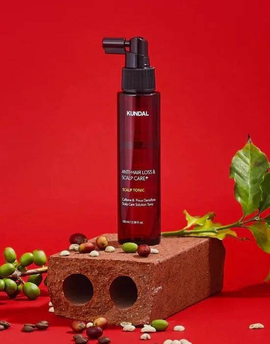 KUNDAL Head Spa & Scalp Care+ Scalp Tonic – Tónico Capilar con Cafeína 100 ml
