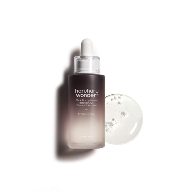 Haruharu Wonder Black Rice Botanical 2GF Facial Serum, Anti-Aging Serum 30ml