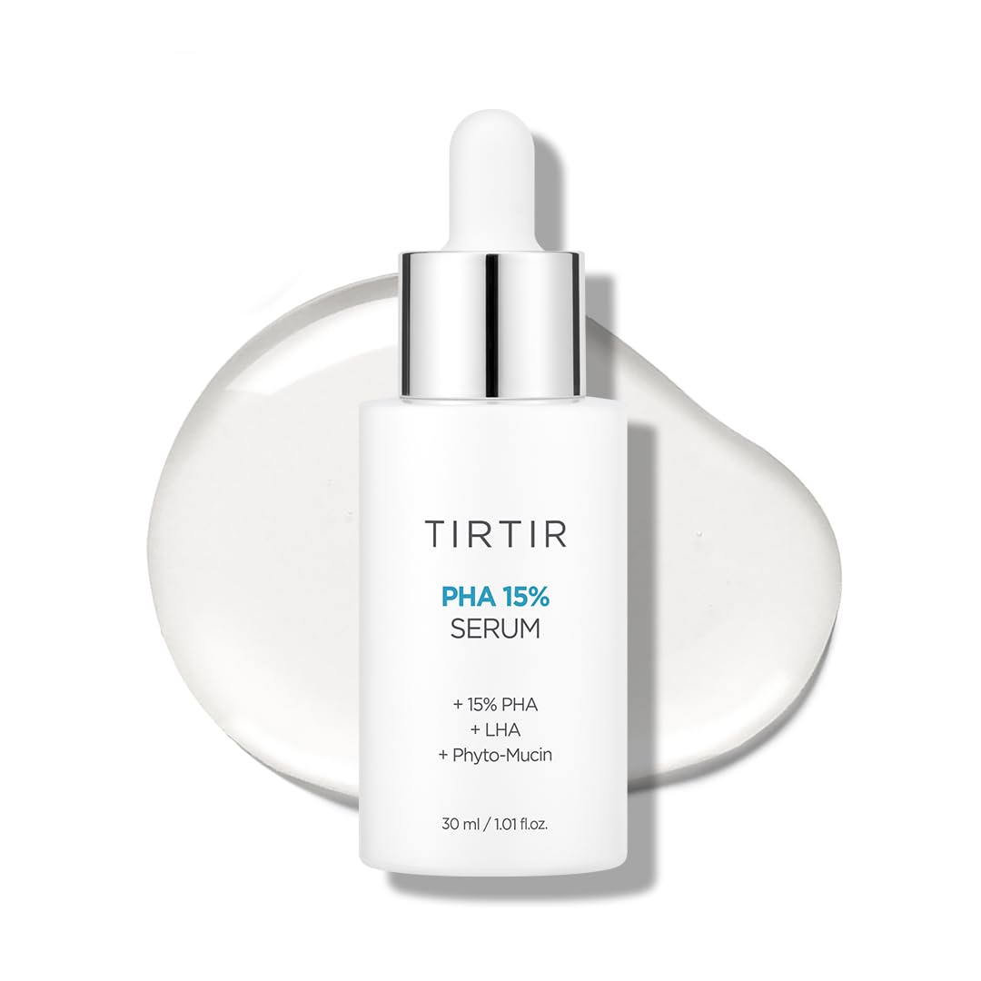 TIRTIR PHA - Suero exfoliante al 15% - Peeling hidratante Fórmula suave de PHA y LHA para pieles sensibles