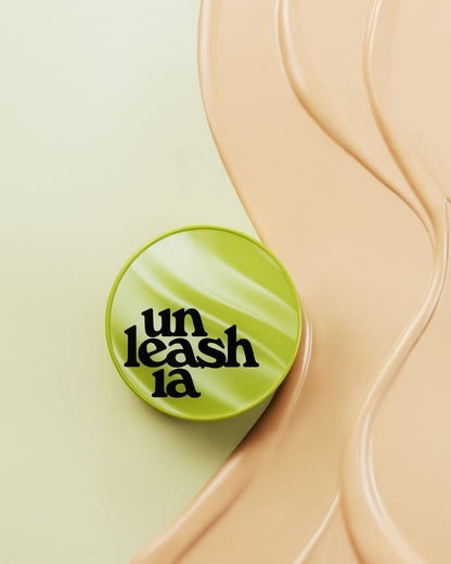 UNLEASHIA - Satin Wear Healthy-Green Cushion