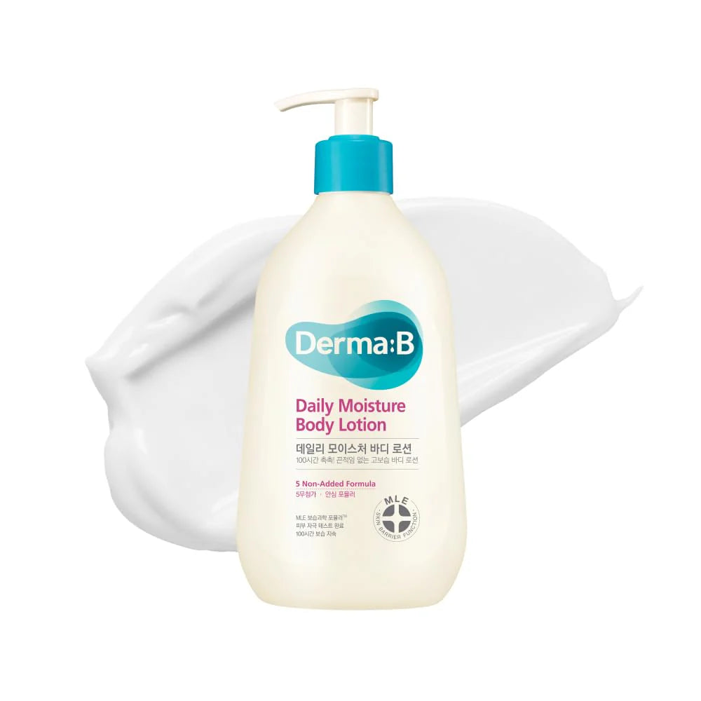 Derma B Daily Moisture Body Lotion 400ml- Hidratante intensivo de la piel