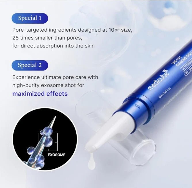Medicube - One Day Exosome Shot Pore Ampoule 25000 13ml