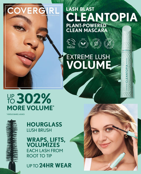 COVERGIRL Lash Blast Cleantopia Mascara 800 Extreme Black