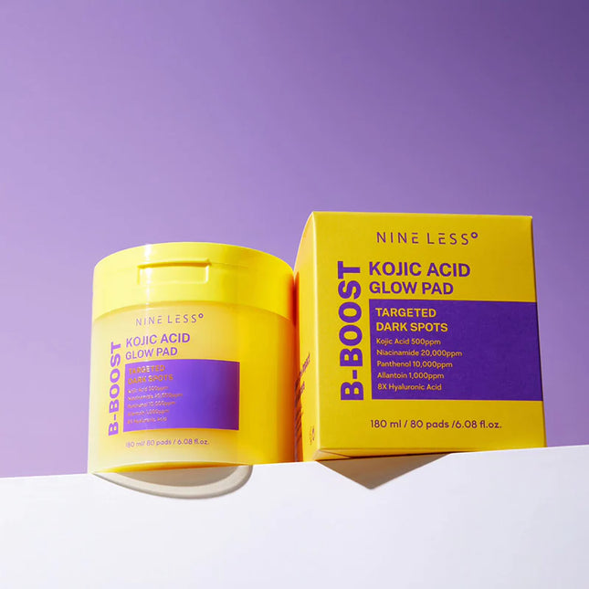 Nineless Tónico B-Boost con ácido kójico 80pads 180ml