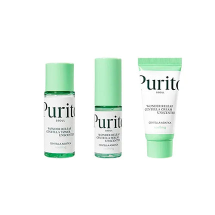 Purito Wonder Releaf Centella Mini Kit Unscented