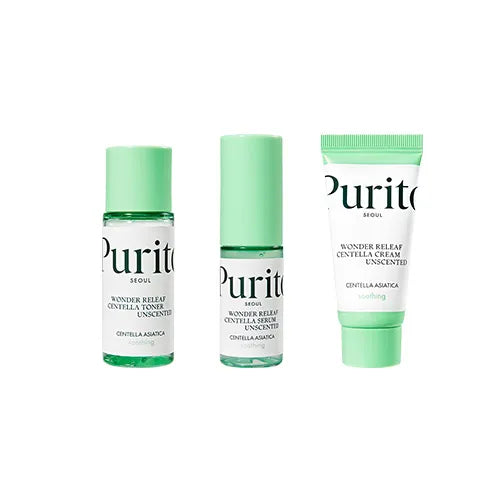 Purito Wonder Releaf Centella Mini Kit Unscented