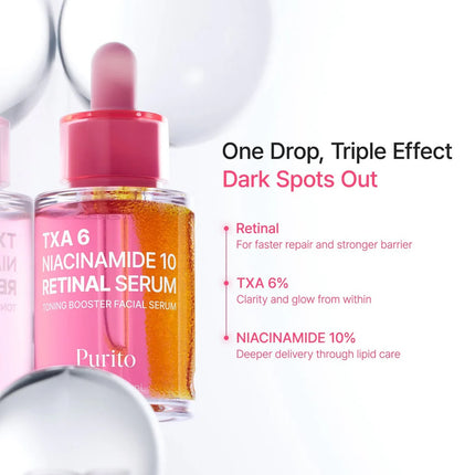 Purito TXA 6 Niacinamide 10 Retinal Serum 30ml