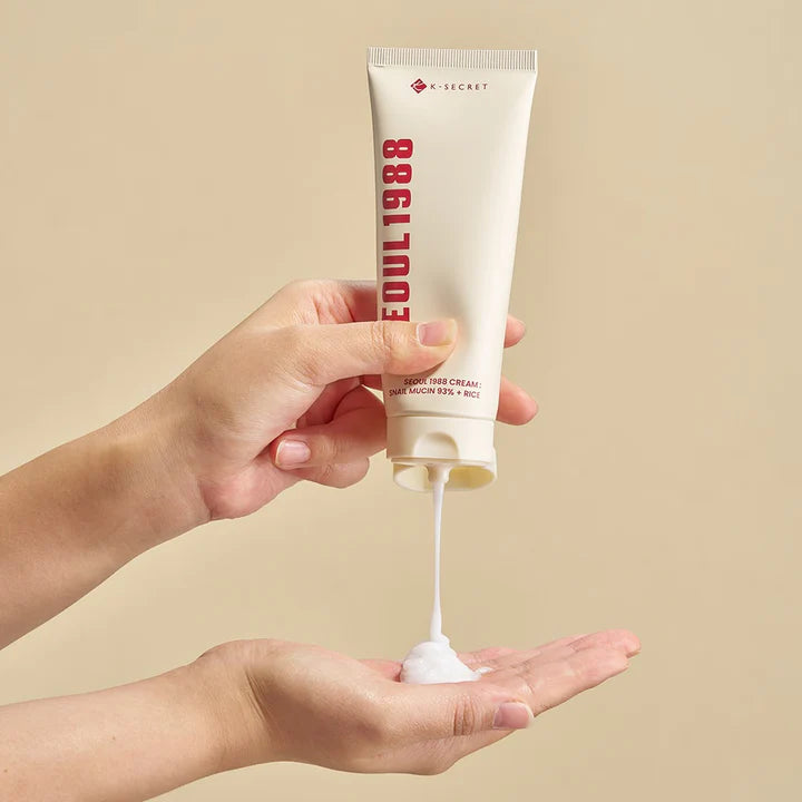 KSECRET - SEOUL 1988 Cream : Snail Mucin 93% + Rice 100ml