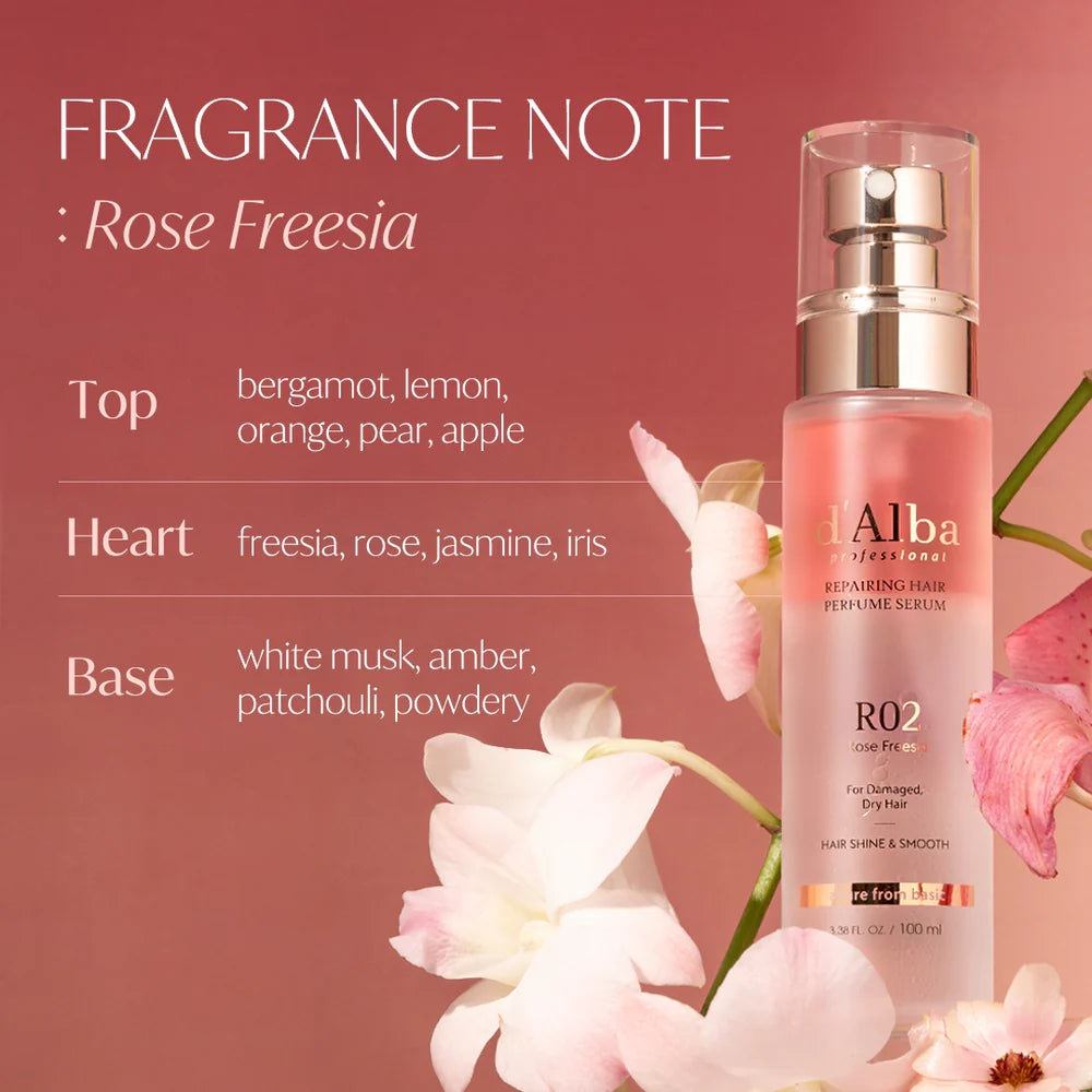 d'Alba Professional Reparing Hair Perfume Serum 50ml