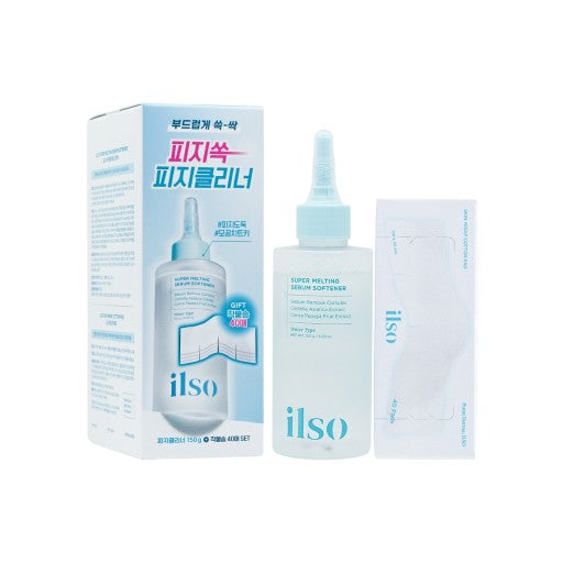 ilso Super Melting Sebum Softener Set  150ml + 40 cotton pads