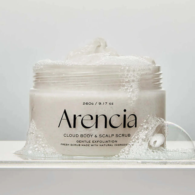 Arencia Fresh Cloud Sea Salt Body & Scalp Scrub