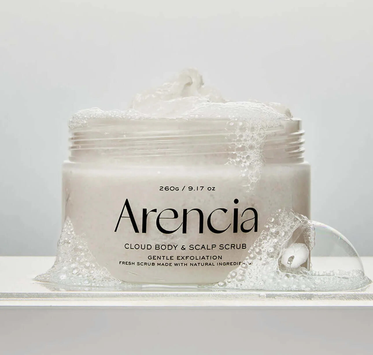 Arencia Fresh Cloud Sea Salt Body & Scalp Scrub