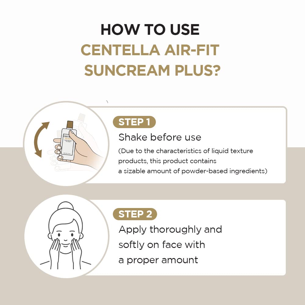 SKIN 1004 Centella Air-Fit Suncream PLUS  Protector Solar 50ml