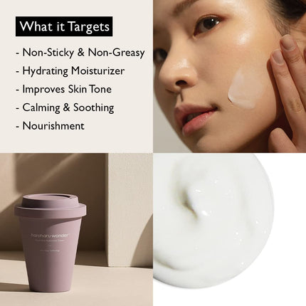 Haruharu Crema de arroz negro con ácido hialurónico 90ml