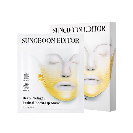 Sungboon Editor Deep Collagen Retinol Boost Up Mask Set 4u