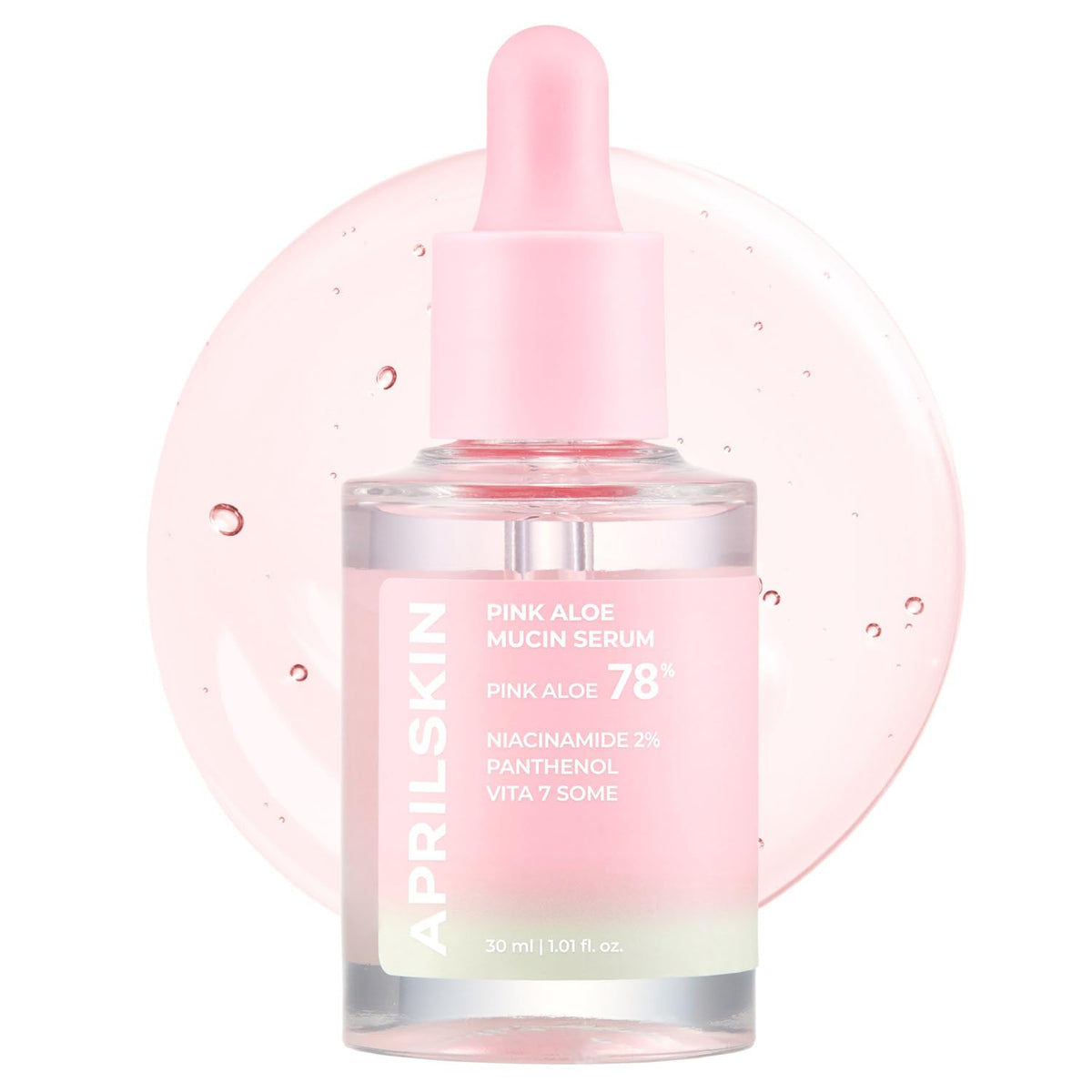 AprilSkin Pink Aloe Mucin Serum 30ml