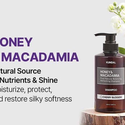 Kundal Honey & Macadamia Nature Shampoo Cherry Blossom 500ml