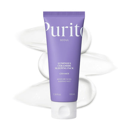 Purito Luminous Ceramide Sleeping Pack 100ml Crema de recuperación nocturna con cinco ceramidas