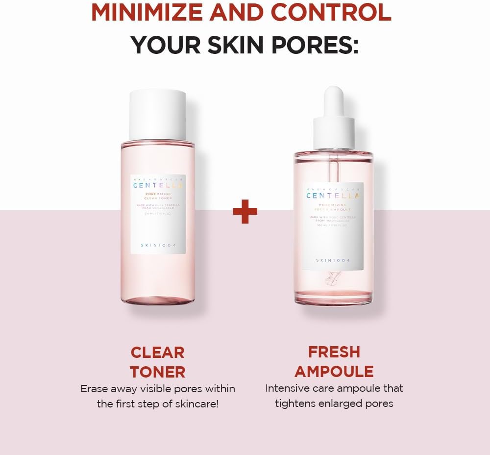Skin1004 Centella Poremizing Tónico exfoliante y regulador del sebo 210ml