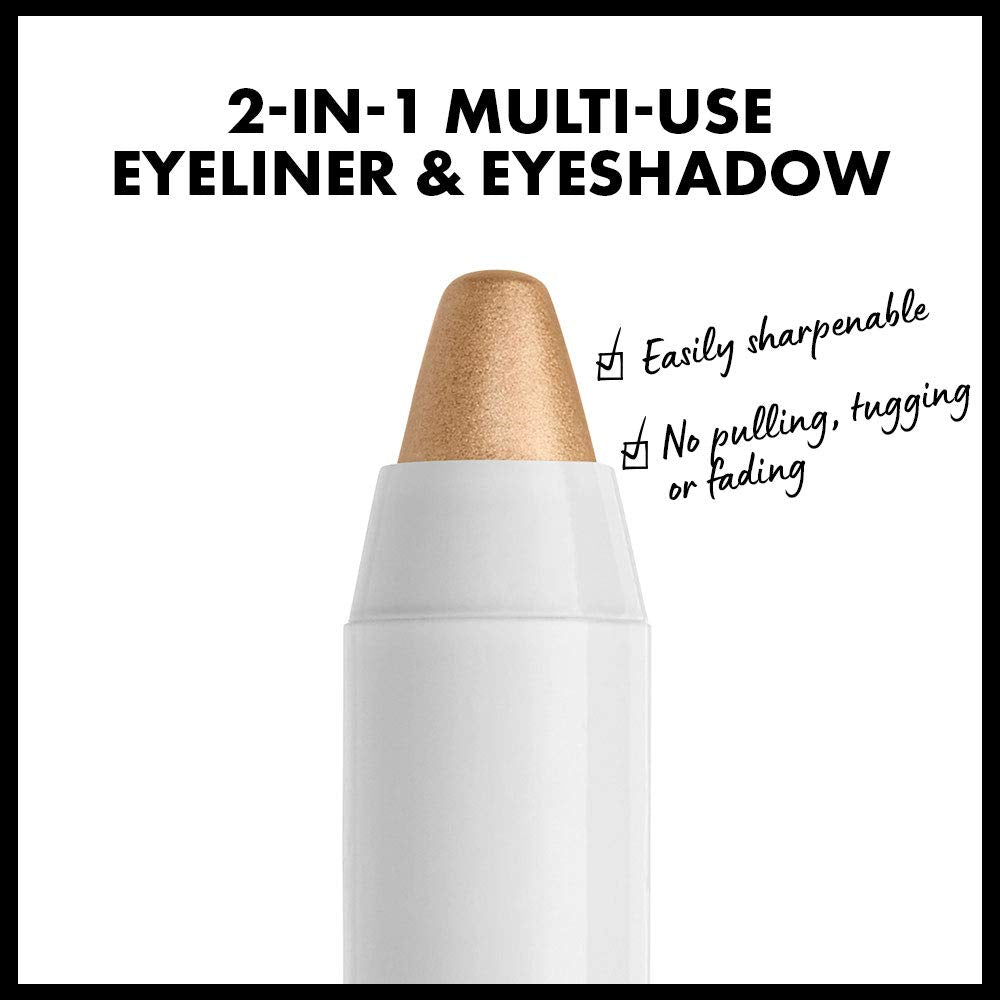 NYX - Lápiz de ojos para maquillaje profesional