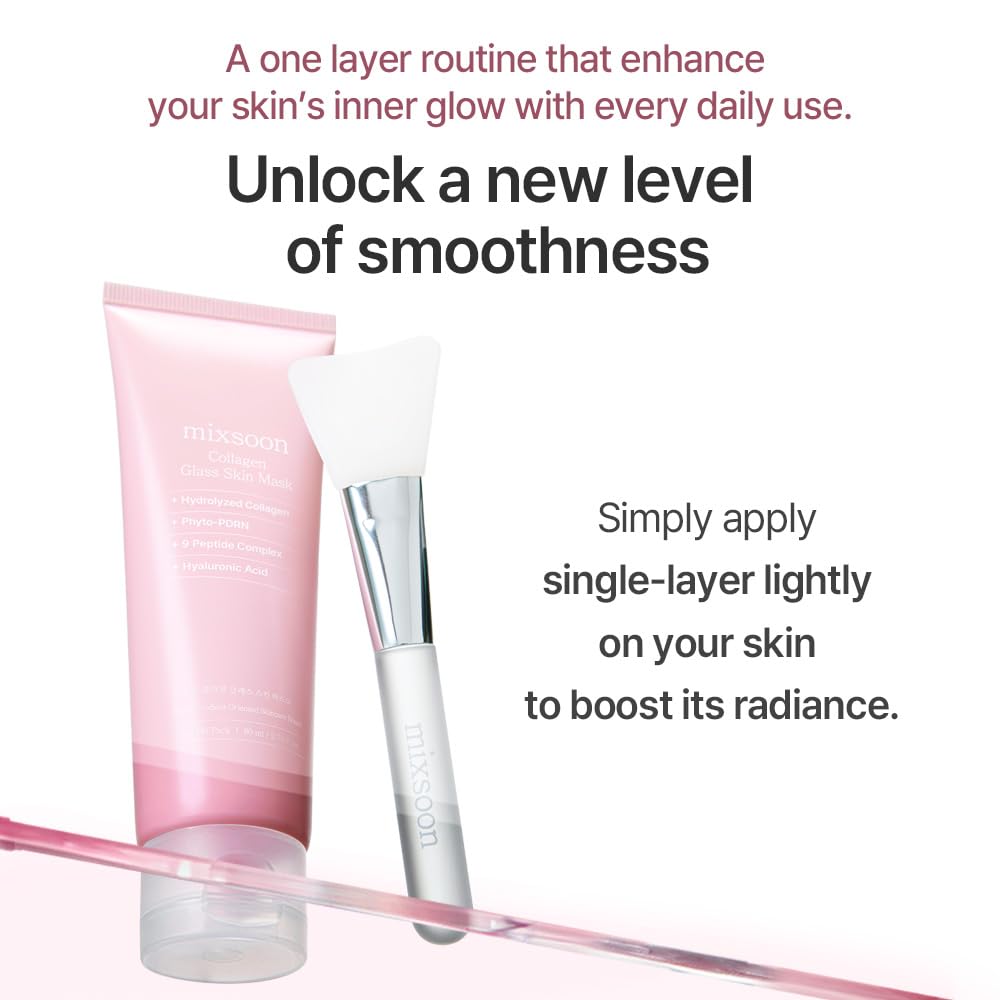 mixsoon - Mascarilla Collagen Glass Skin 80ml