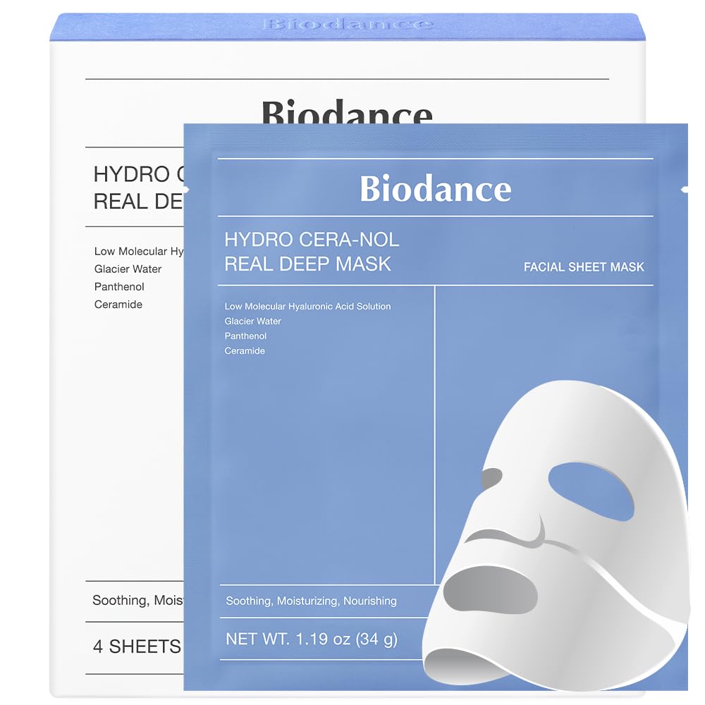 Biodance Hydro Cera-nol Real Deep Mask 1Box -Pack 4 unidades