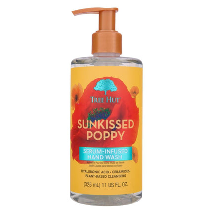 Tree Hut Sunkissed Poppy Serum-Infused Hand Wash – Jabón de Manos con Sérum 325 ml