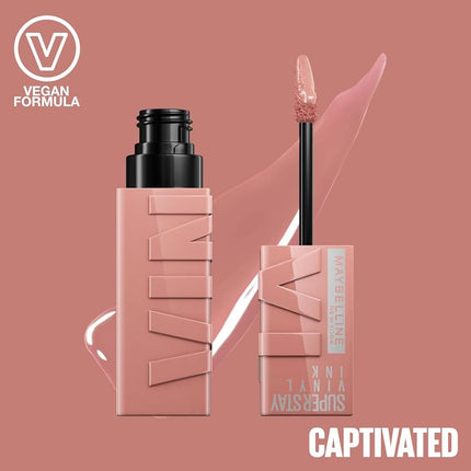Maybelline Super Stay - Lápiz labial líquido Vinyl