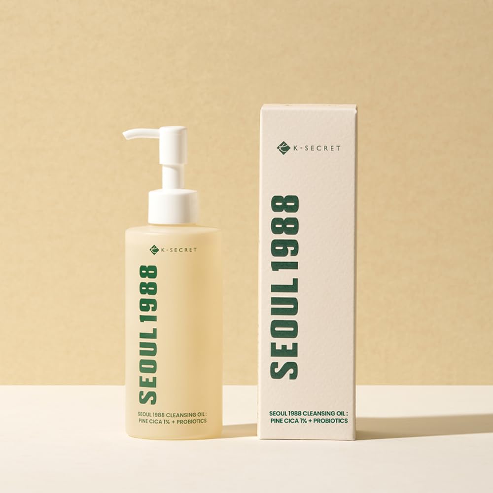 K-Secret Seoul 1988 Aceite Limpiador – Pine Cica 1% + Probióticos 150 ml