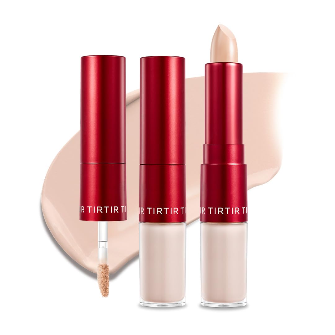 TIRTIR Glide&Hide - Corrector Textura cremosa, oculta ojeras y arrugas, fórmula dual