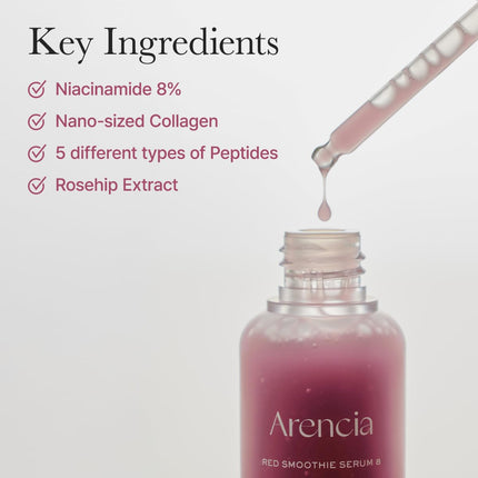 Arencia - Sérum Facial Fresh Red Smoothie Serum 8 30ml
