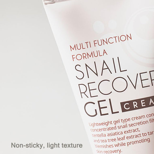 Mizon Snail Recovery Gel Cream, Crema en gel para recuperacion, arrugas y elasticidad 45ml