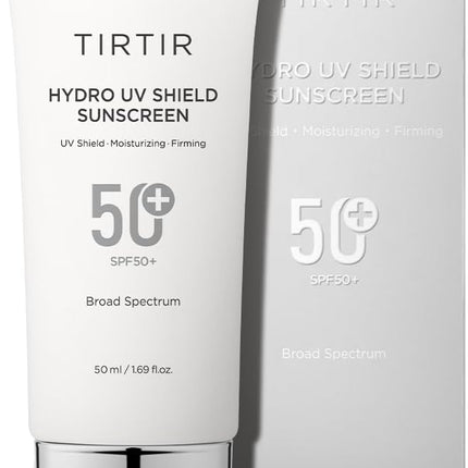 TIRTIR Hydro UV Shield Sunscreen SPF 50+ UVA/UVB Protection, Lightweight, No White Cast