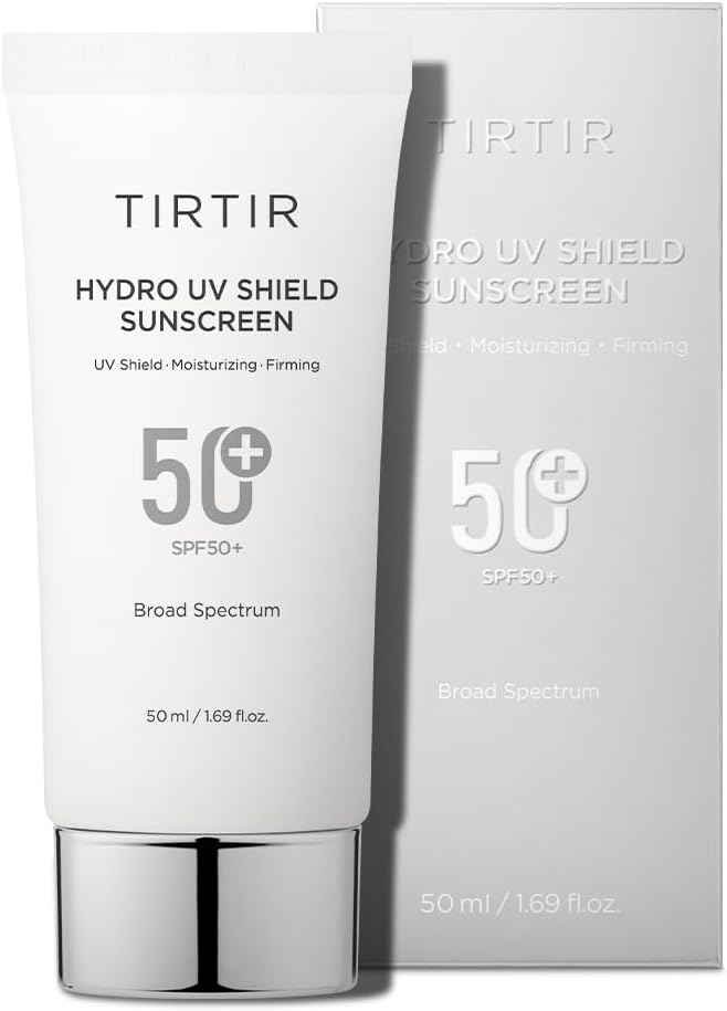 TIRTIR Hydro UV Shield Sunscreen SPF 50+ UVA/UVB Protection, Lightweight, No White Cast
