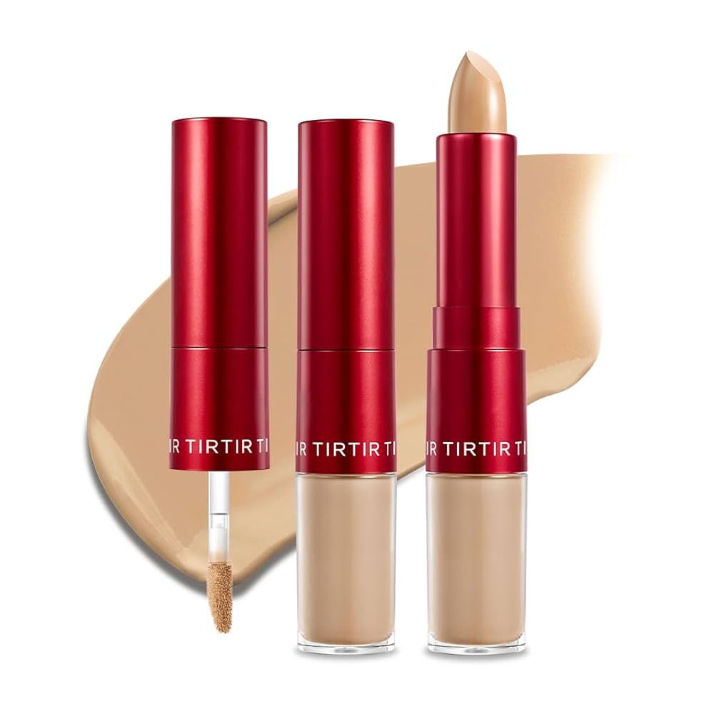 TIRTIR Glide&Hide - Corrector Textura cremosa, oculta ojeras y arrugas, fórmula dual