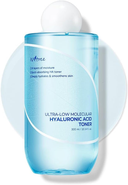 ISNTREE Ultra-Low Molecular Hyaluronic Acid Toner 300ml