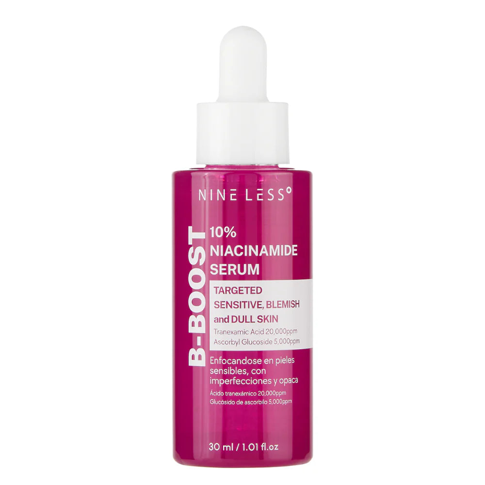 Nineless B-Boost Suero de Niacinamida 10% con Ácido tranexámico y glutatión 30ml