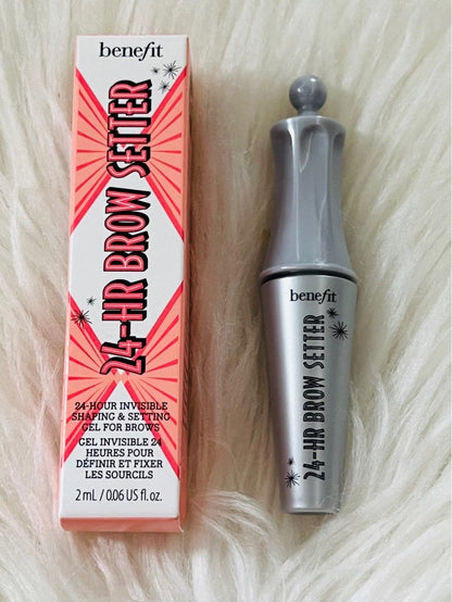 Benefit Gel transparente para cejas 24-HR Brow Setter con efecto laminado Mini