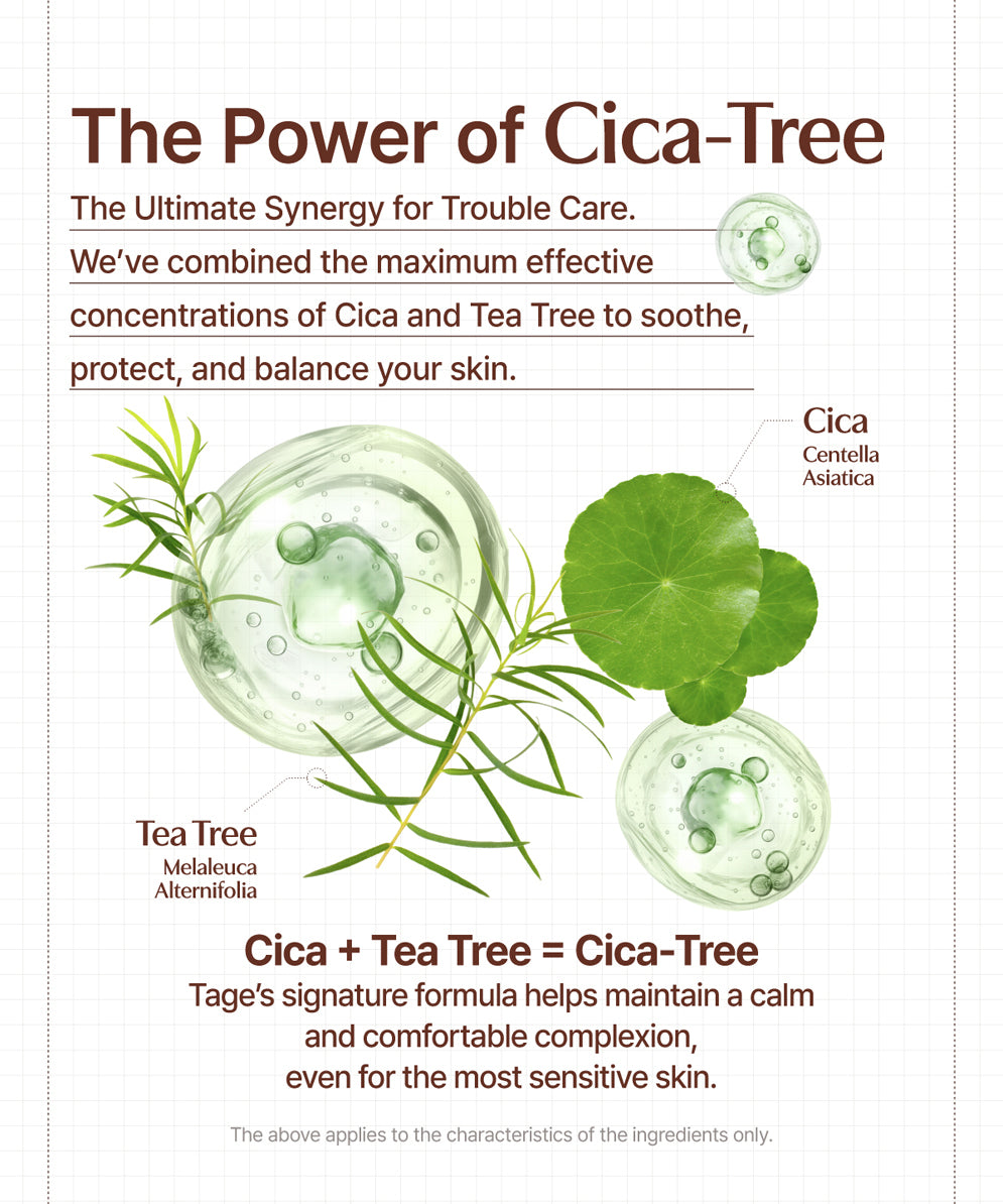 TAGE Cica-Tree Shaking Glow Sun Fixer – Bruma Fijadora con Protección Solar 50 ml