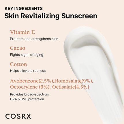 OSRX Vitamina E Vitalizing Face Sunscreen SPF 50 50ml
