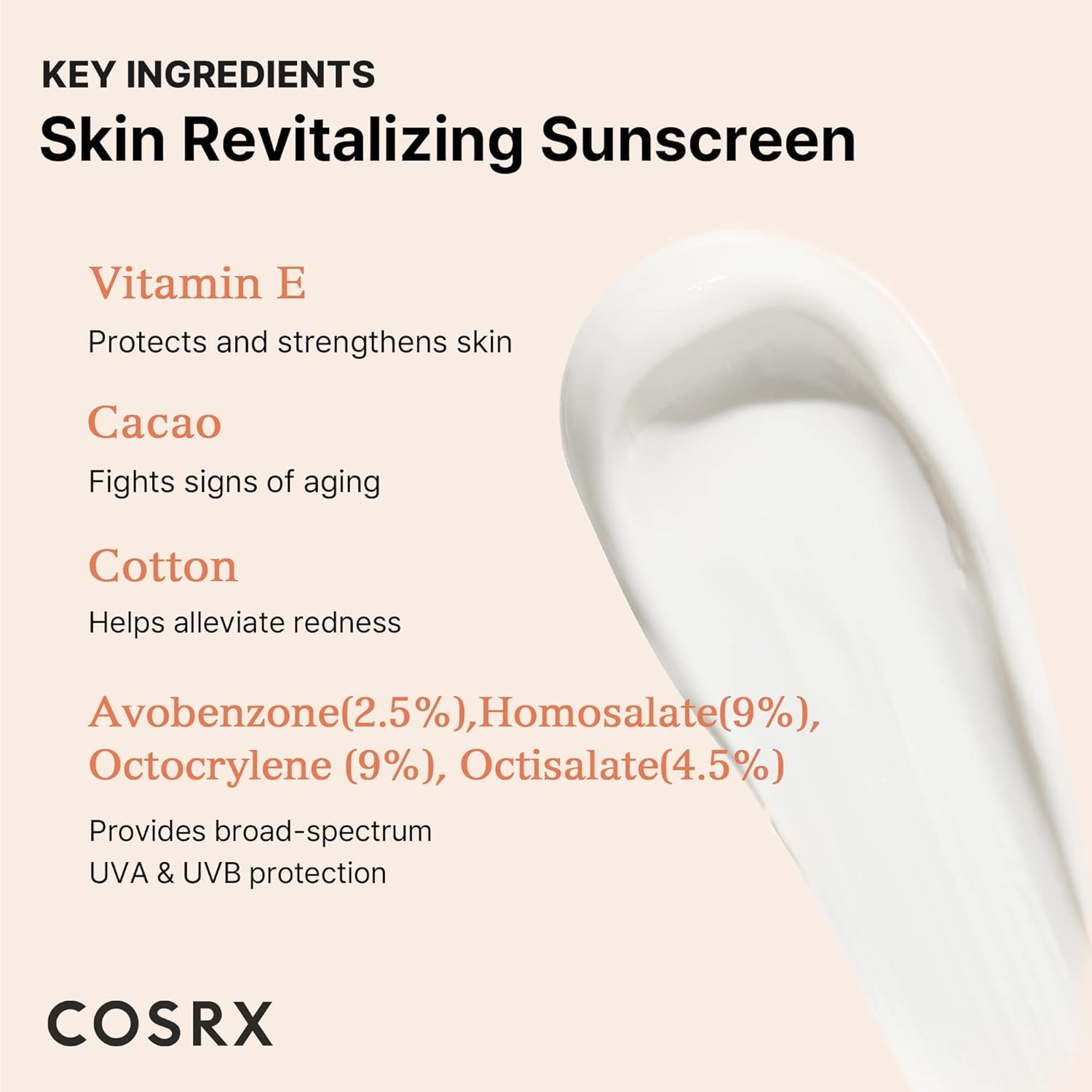 OSRX Vitamina E Vitalizing Face Sunscreen SPF 50 50ml