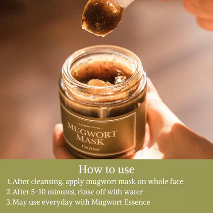I'm From Mugwort Mask Mini (30g)