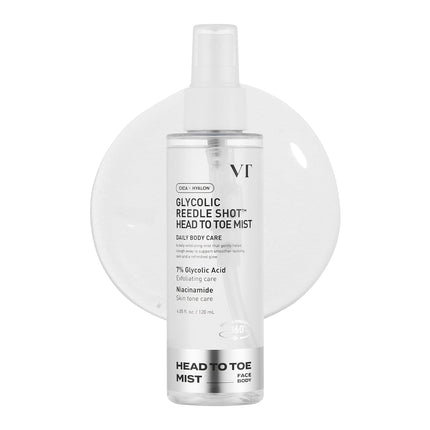 Vt cosmetics Glycolic Reedle Shot Head To Toe Mist 120 ml
