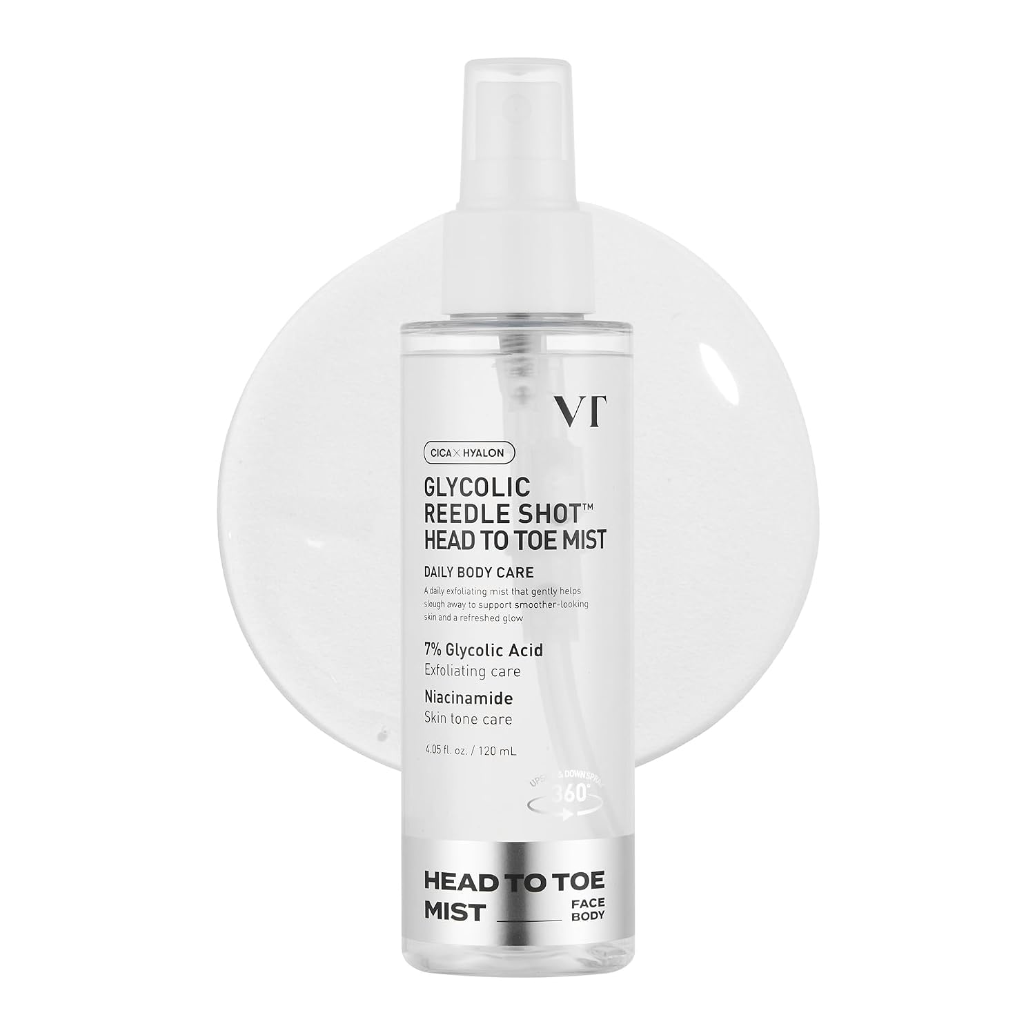 Vt cosmetics Glicólico Reedle Shot Head To Toe Mist 120 ml