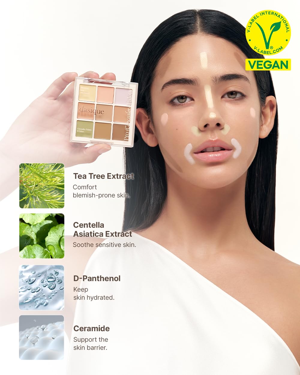 Dasique Pro Concealer Palette 02 Medium