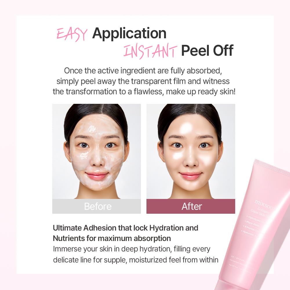 mixsoon - Mascarilla Collagen Glass Skin 80ml