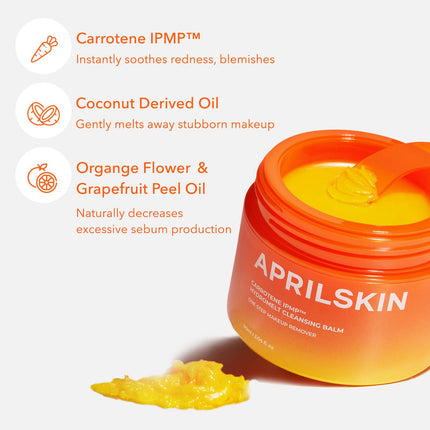 APRILSKIN Carrotene IPMP Hydromelt - Bálsamo limpiador 90ml