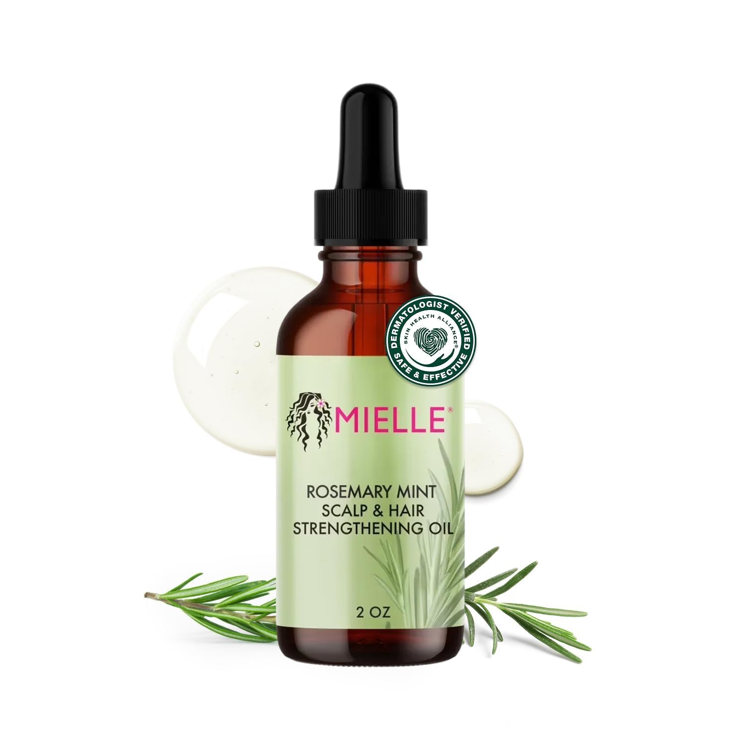 Mielle Rosemary Mint Scalp & Hair Strengthening Oil for All Hair 59ml